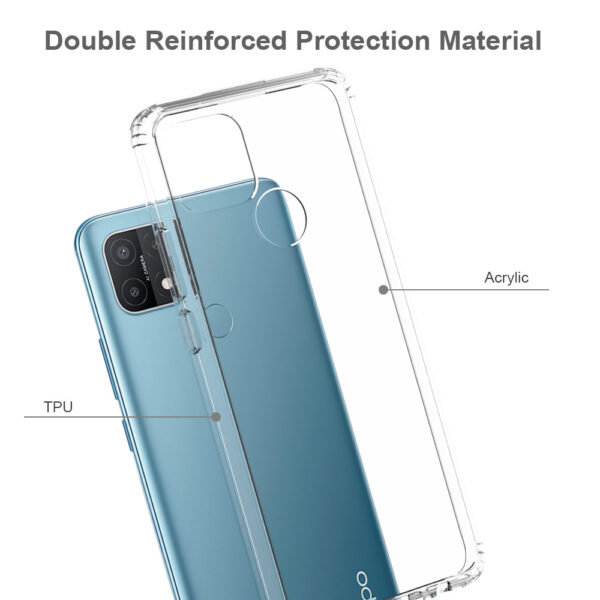 OPPO A Serie Handyhülle Einfach Transparent OPPO A15 #1649 – Bild 3