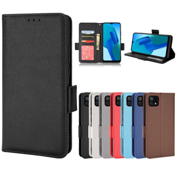 OPPO A Serie OPPO A16k Litschi-Hautmuster Klassisch Handyhülle #1652 – Bild 2