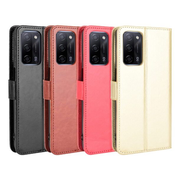 OPPO A Serie Crazy Horse Leder Mode OPPO A53s Handyhülle #1661