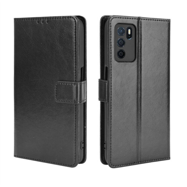 OPPO A Serie OPPO A54s Handyhülle Crazy Horse Leder Mode #1663 – Bild 5