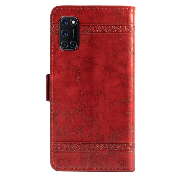 OPPO A Serie Ölwachsleder Einfach Handyhülle OPPO A72 PU #1667 – Bild 4