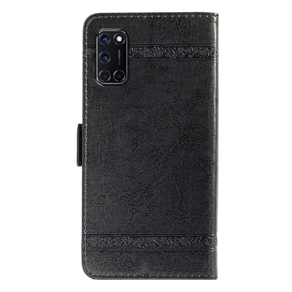 OPPO A Serie Ölwachsleder Einfach Handyhülle OPPO A72 PU #1667 – Bild 8