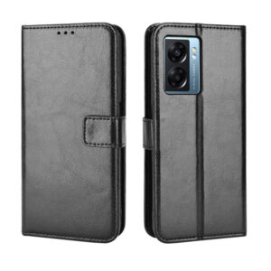 OPPO A Serie Crazy Horse Leder Handyhülle Mode OPPO A77 5G #1672