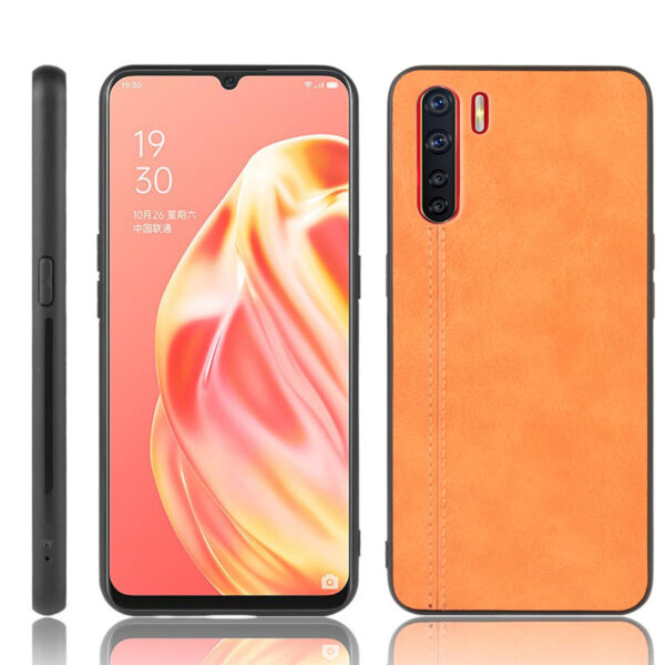 OPPO A Serie Kalbsleder OPPO A91 Handyhülle Einfach #1676 – Bild 9