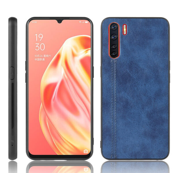 OPPO A Serie Kalbsleder OPPO A91 Handyhülle Einfach #1676 – Bild 2
