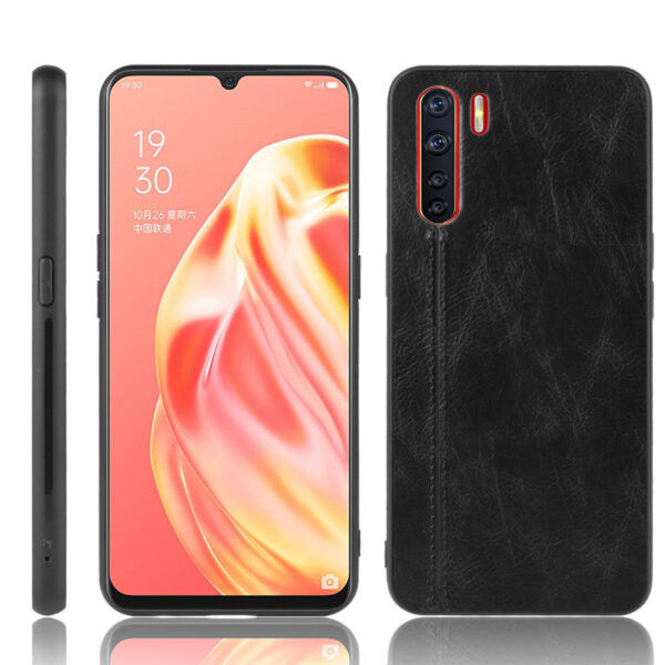 OPPO A Serie Kalbsleder OPPO A91 Handyhülle Einfach #1676 – Bild 6