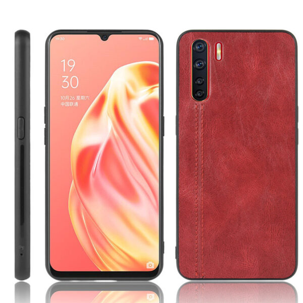 OPPO A Serie Kalbsleder OPPO A91 Handyhülle Einfach #1676 – Bild 8
