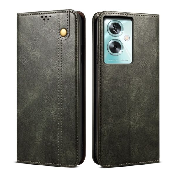 OPPO A Serie Handyhülle Crazy Horse Leder Einfach OPPO A98 5G Leder #1680 – Bild 10