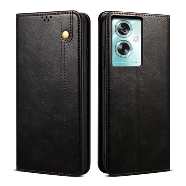 OPPO A Serie Handyhülle Crazy Horse Leder Einfach OPPO A98 5G Leder #1680 – Bild 7