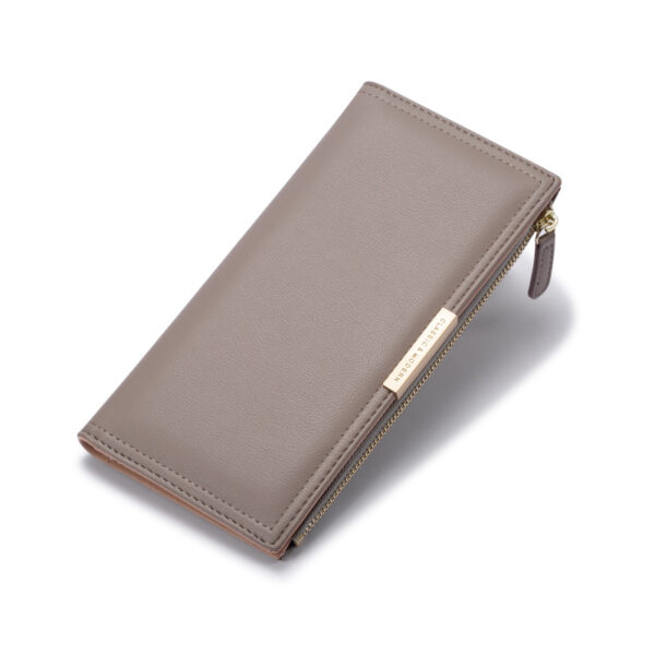 Geldbörsen Und Taschen Mode Einfarbig PU Geldbörse Universal #3424 – Bild 3