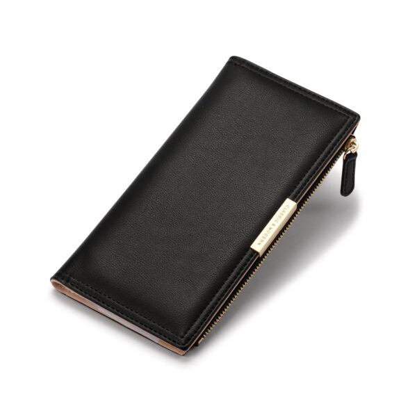Geldbörsen Und Taschen Mode Einfarbig PU Geldbörse Universal #3424 – Bild 5